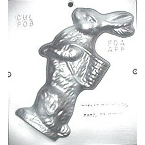 7 1/4" Bunny Facing Right Chocolate Candy Mold Easter  805 NEW